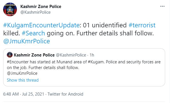 Police Tweets