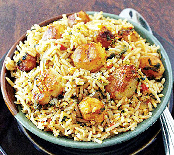 baby alu pulao