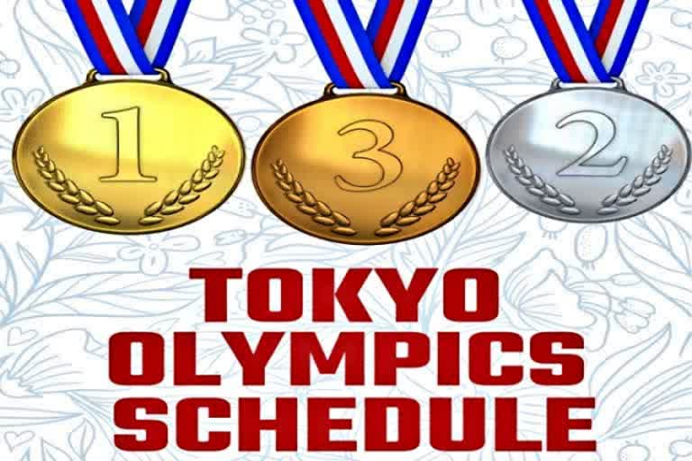 tokyo olympic schedule