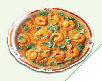 prawns pulao