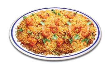 prawns pulao