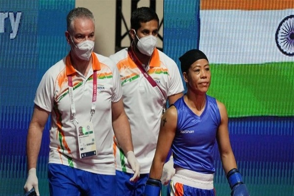 Mary Kom surprised after being asked to change jersey