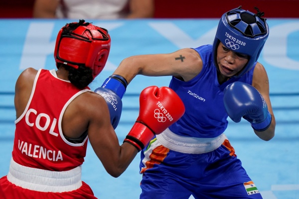 Mary Kom surprised after being asked to change jersey