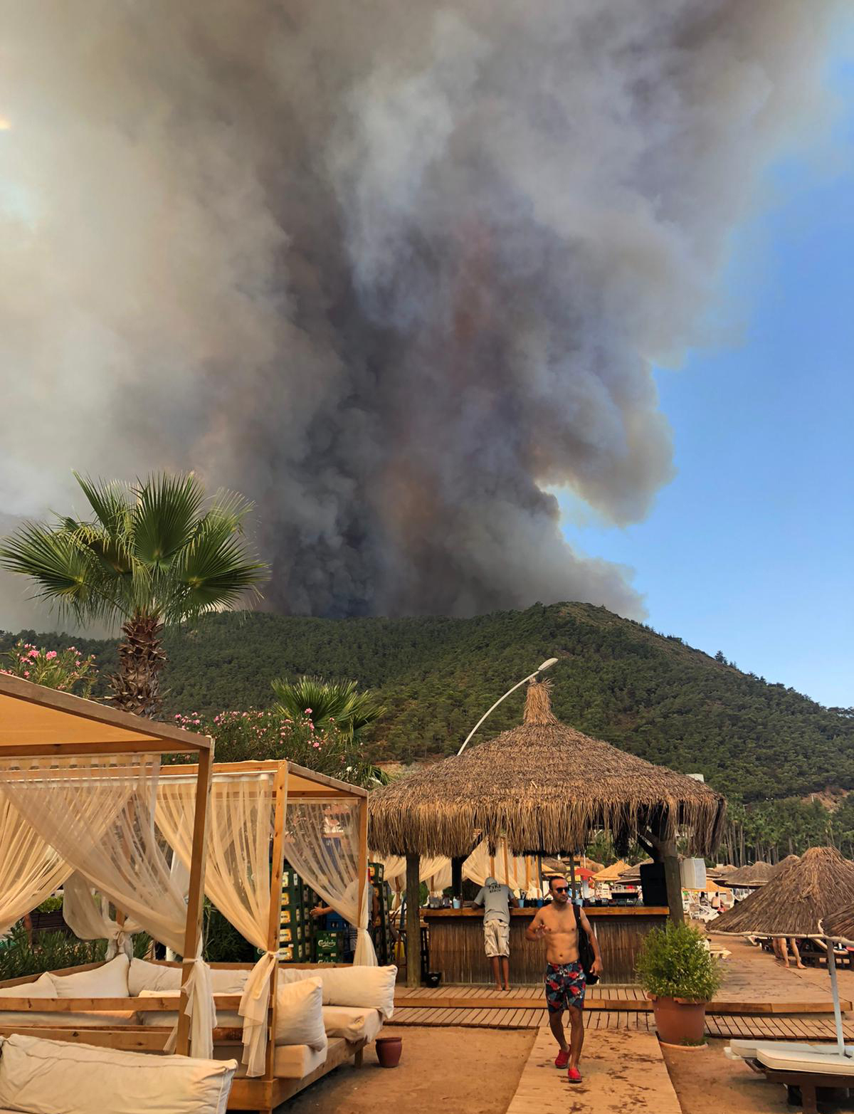 Wildfires in southern Turkey