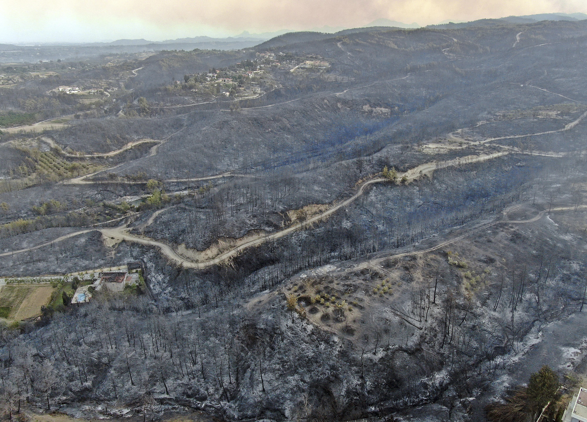 Wildfires in southern Turkey l