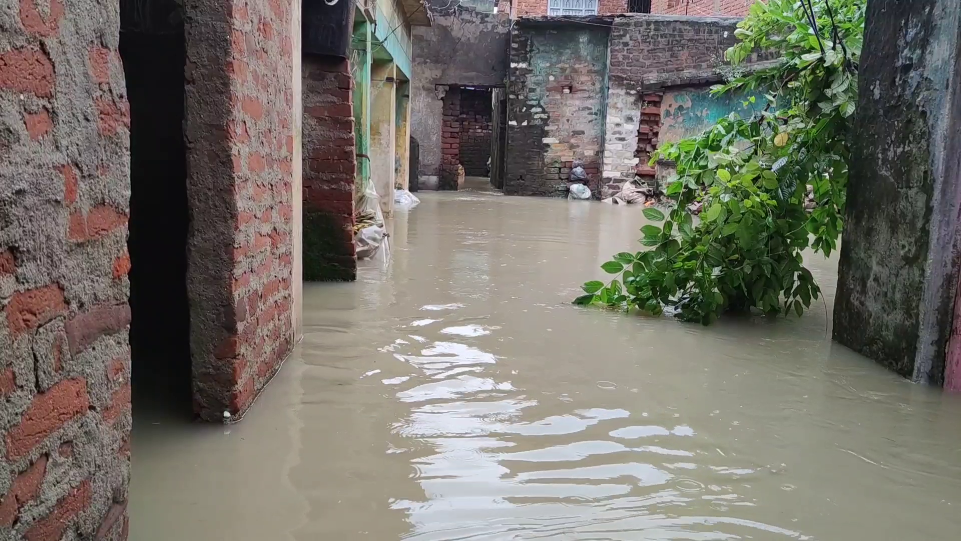 water-entered-houses-due-to-jhiliya-river-overflow-in-dhanbad
