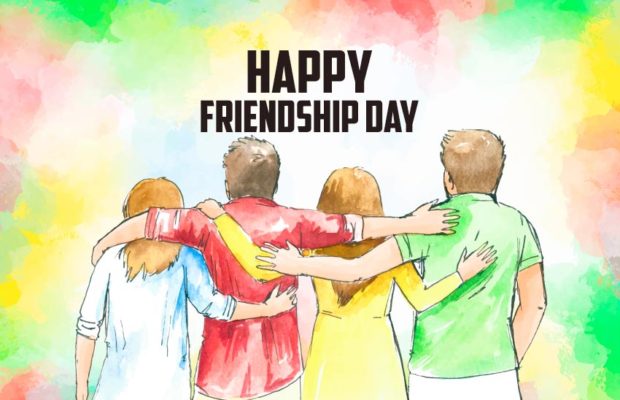 happy friendship day celebrating in world