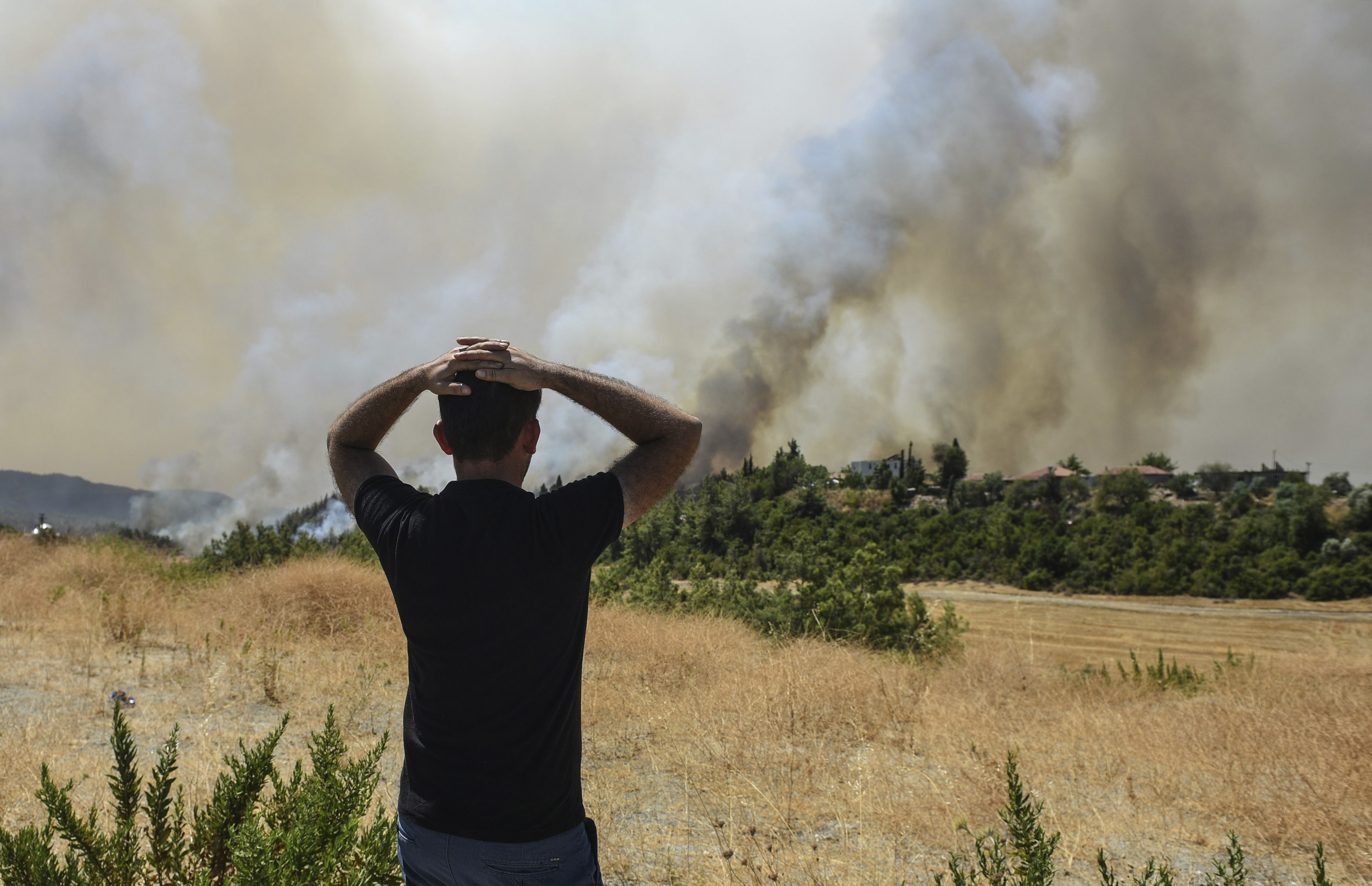 wildfires in turkey