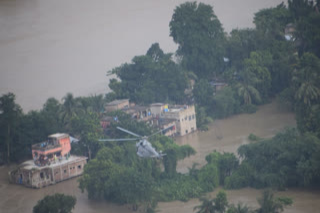 Ganga flowing above danger mark in Patna