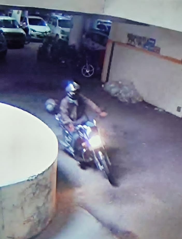 CCTV Footage of Bike stolen from Secretariat