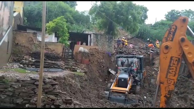 house collapsed, bundi