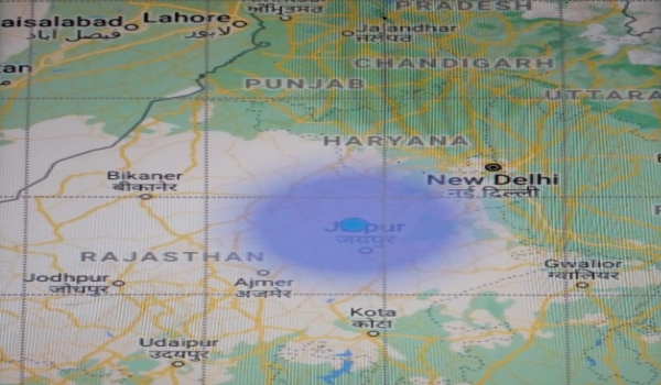 Earthquake in Sikar