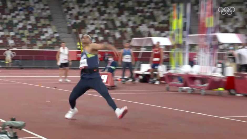 Neeraj Chopra Gold Medalist