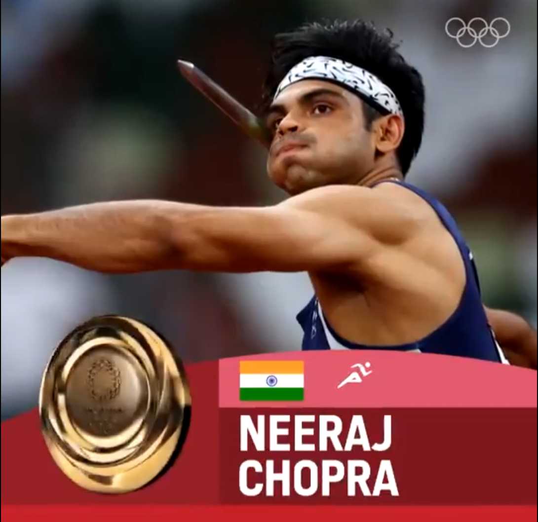 Neeraj Chopra Gold