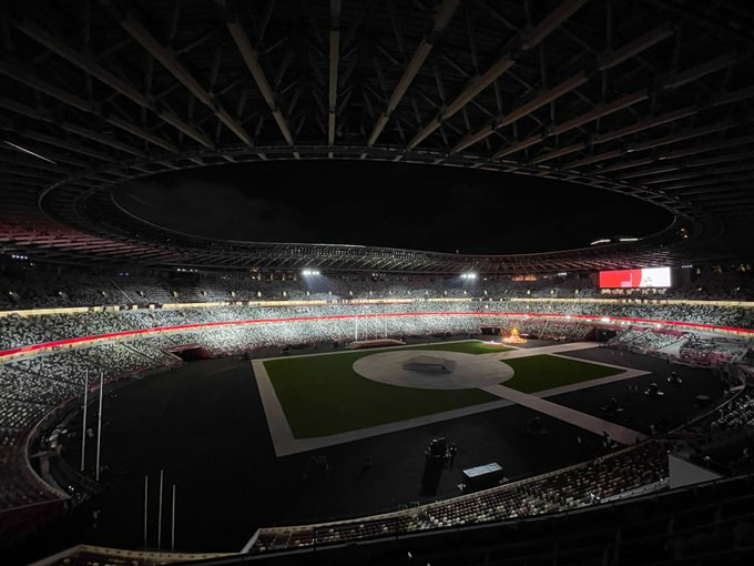 closing ceremony for the Tokyo Olympic