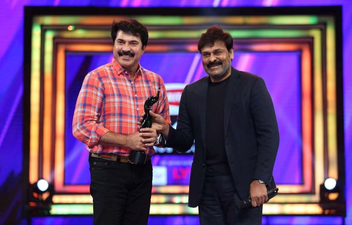 chiranjeevi congratulates mammootty