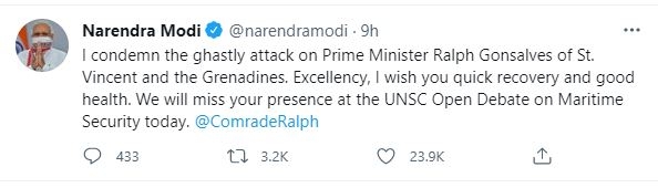 PM Modi tweets