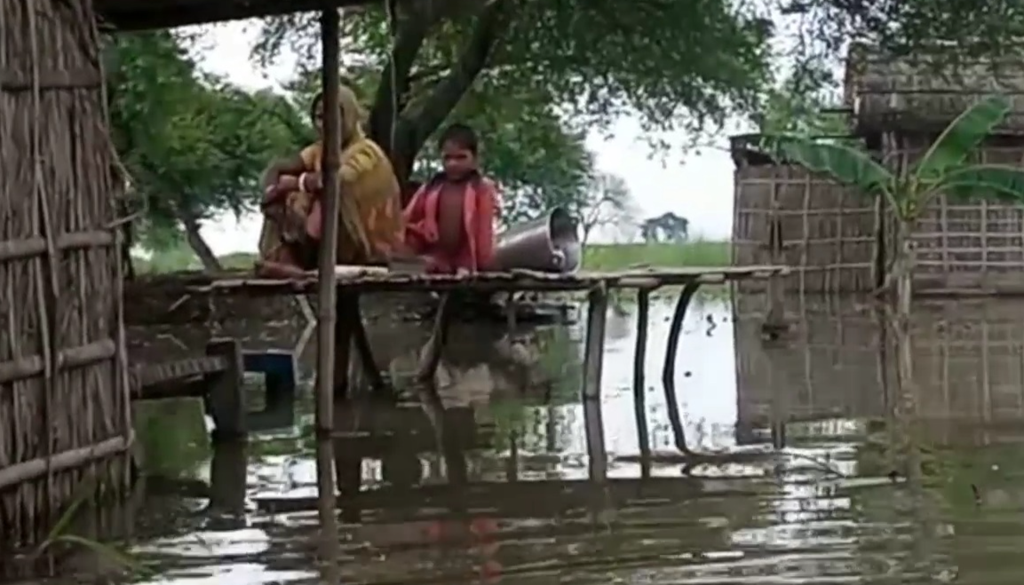 Flood like situation in Diara area of Sahibganj