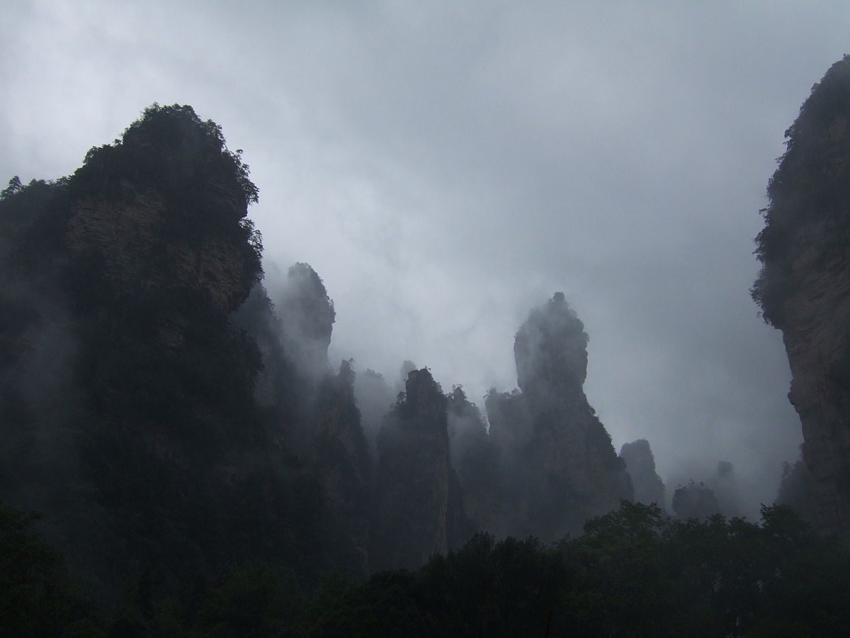 JANA NAJANA : tianzi mountains china