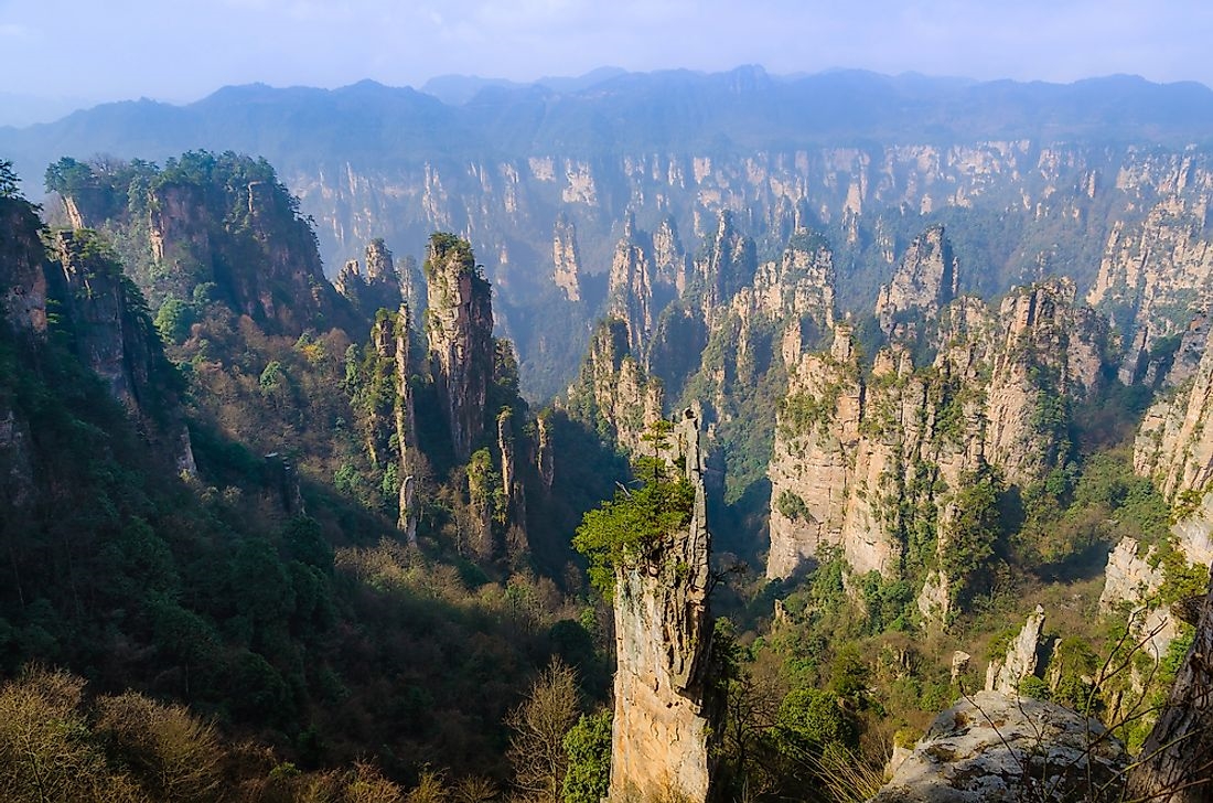 JANA NAJANA : tianzi mountains china