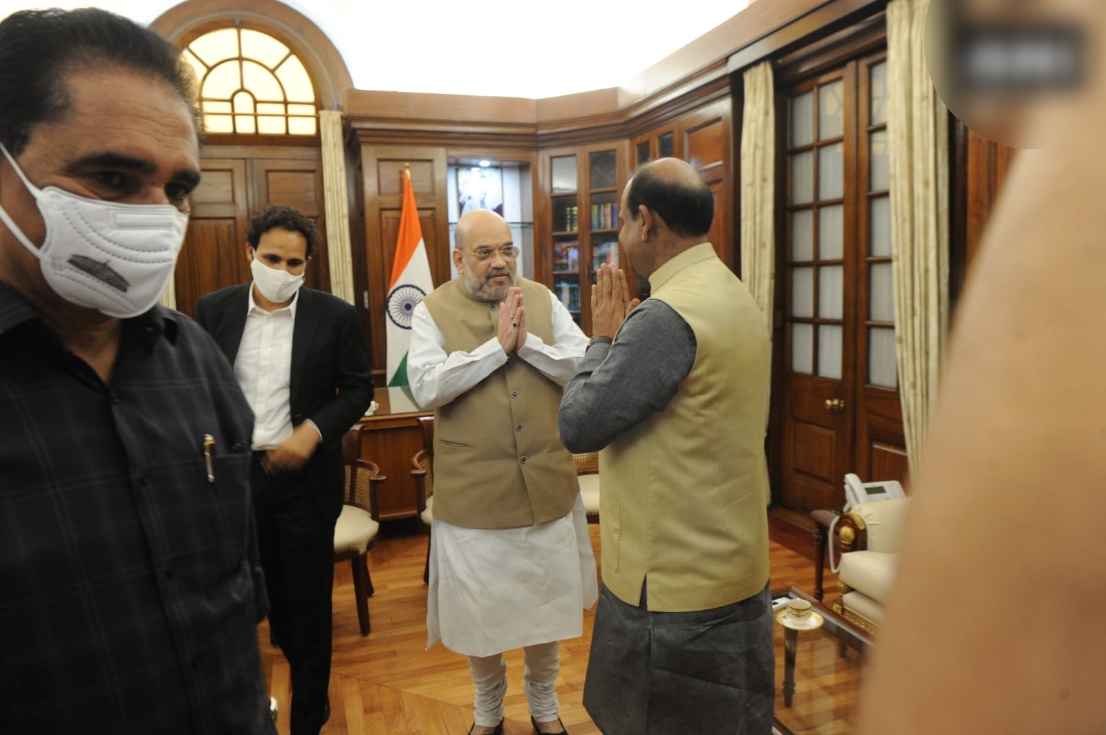 pm modi with om birla, ఓం బిర్లాతో ప్రధాని భేటీ