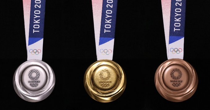 tokyo olympic medals recycled electronics