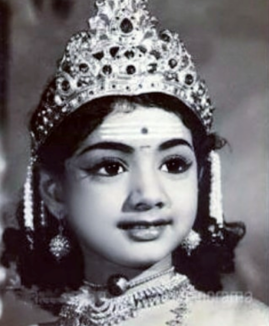 sridevi as child artist