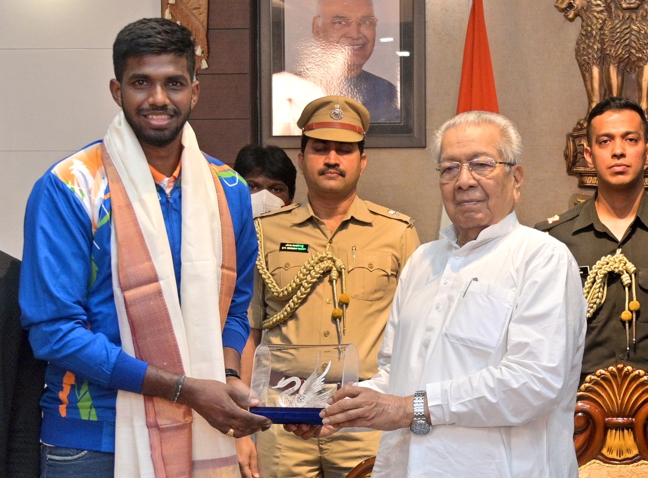 tokyo olympics players met ap governor