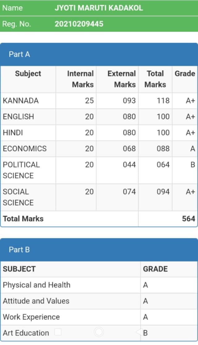 Blind Student achievement