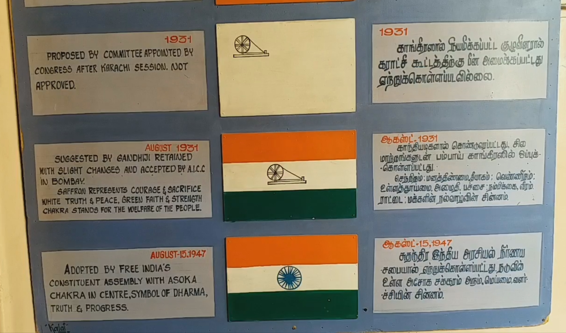 காந்தி நினைவு அரங்காட்சியகம்.