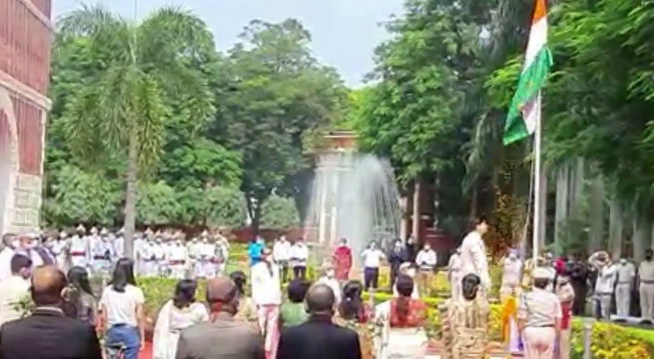 75th Independence Day celebration in Jharkhand