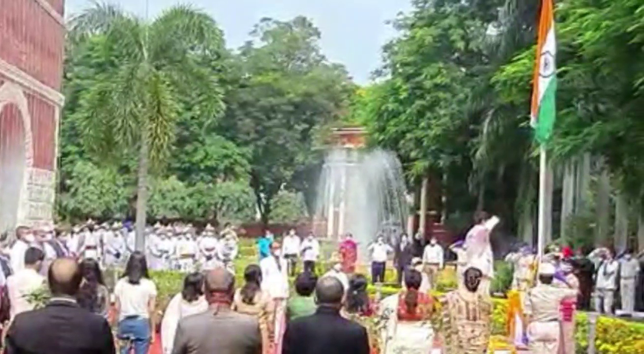 75th Independence Day celebration in Jharkhand