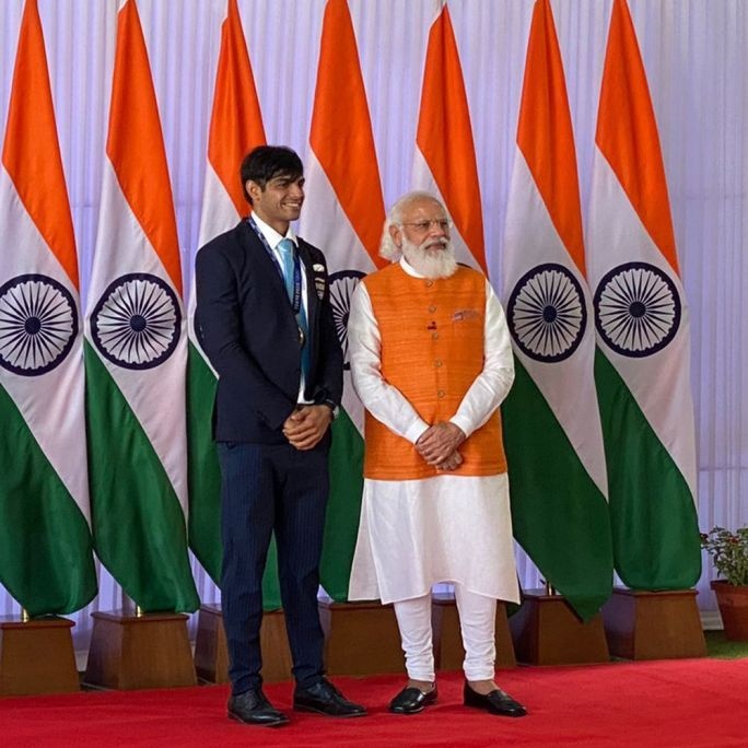 PM Modi's Felicitated tokyo olympians