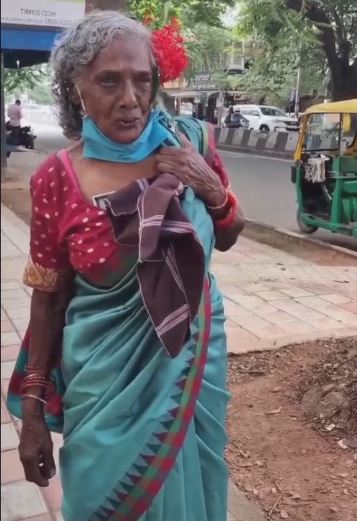 Bengaluru ragpicker's English speaking skills