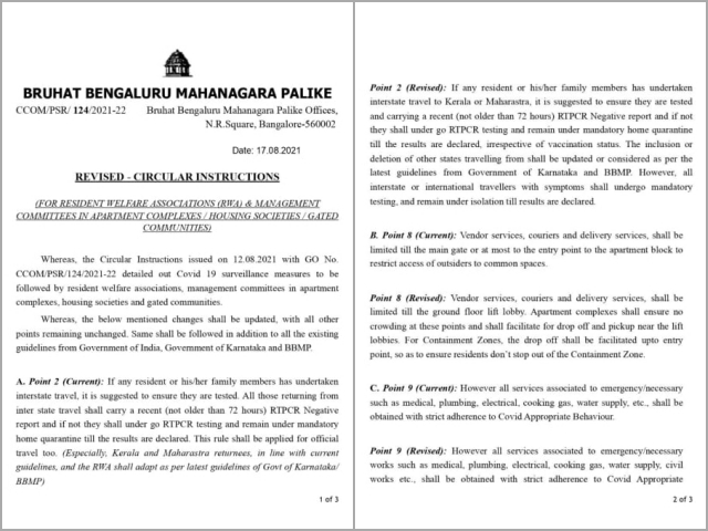 Guidelines for Apartments