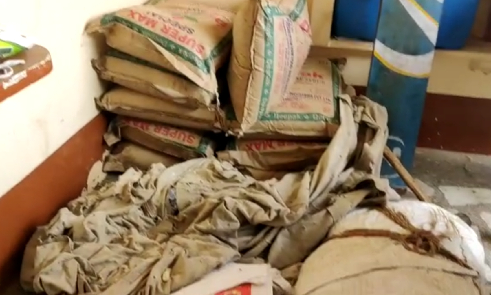 Police recovered milk making material