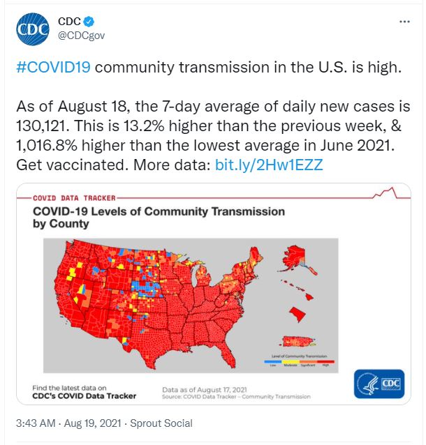 अमेरिका में कोरोना संक्रमण के मामलों में तेजी