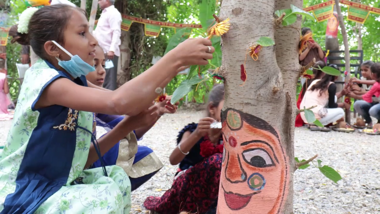 Rajsamand Piplantri Village,  Piplantri Village,  Environment protection,  Rakshabandhan festival,  plantation