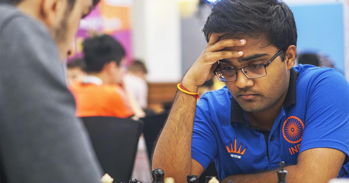 P Iniyan, Indian Grandmaster, World Open online chess, Tamil Nadu