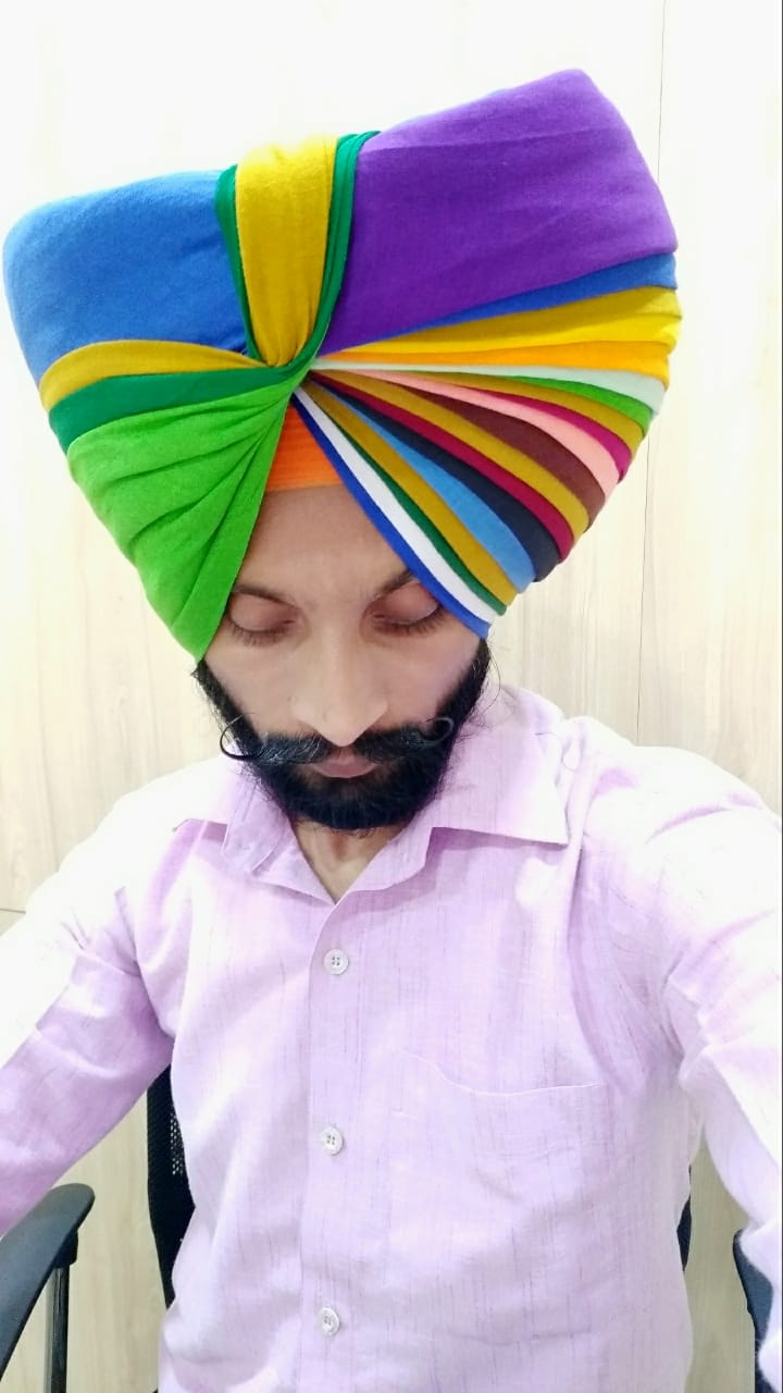 rajkamal-became-famous-by-tying-a-turban-in-jamshedpur