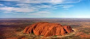 ayers mountains of australia