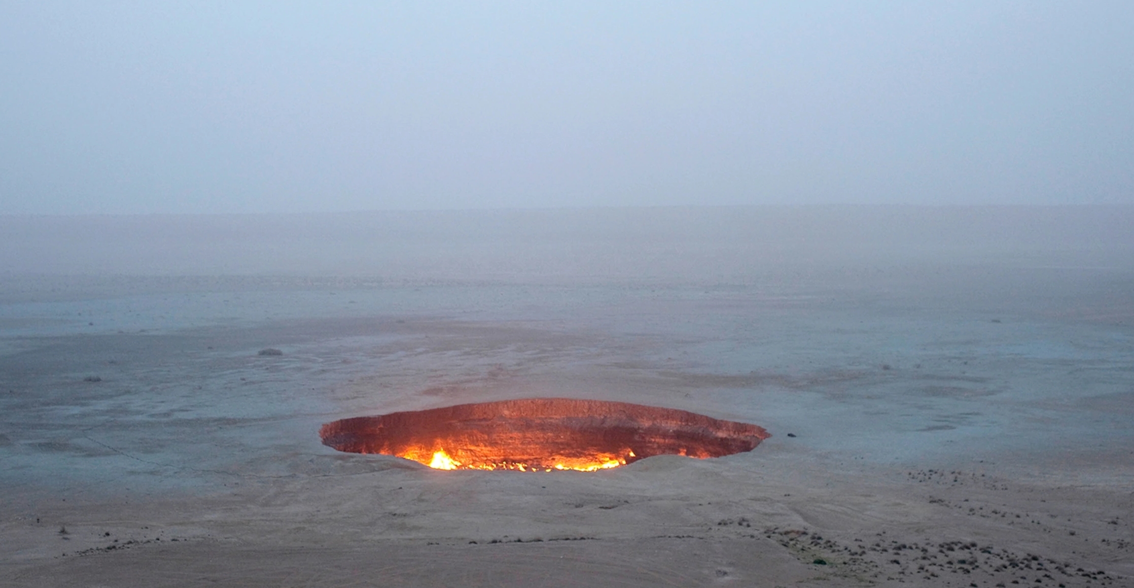 JANA NAJANA: burning for 40 years the gates of hell of turkmenistan