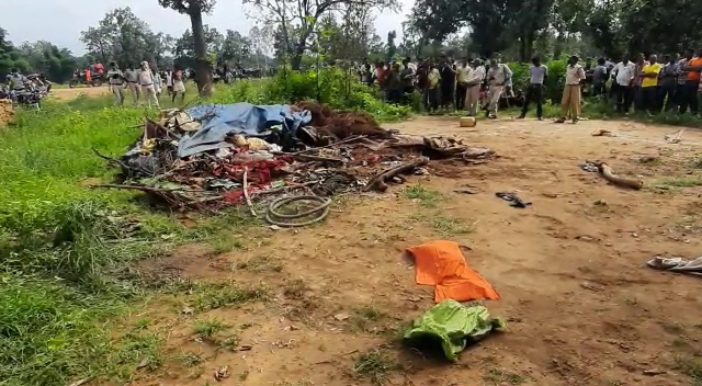 Herd of wild elephants crushed to death three members