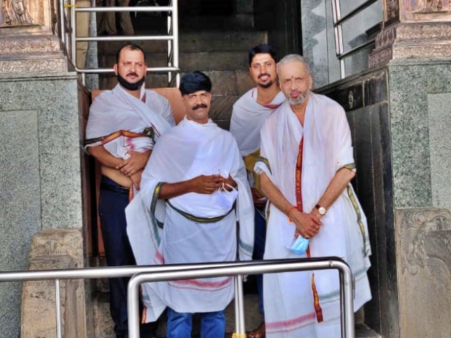 Speaker Visveshwara Hegde Kageri visited Dharmasthala