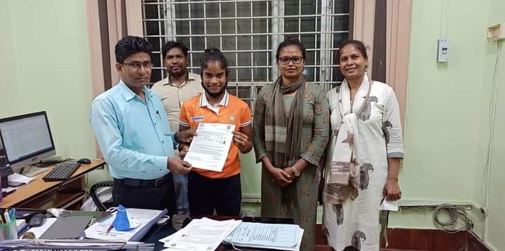 sangeeta kumari got job in railway