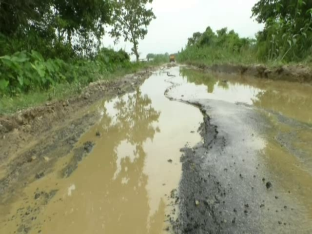 Very Poor condition of bridge at Moran