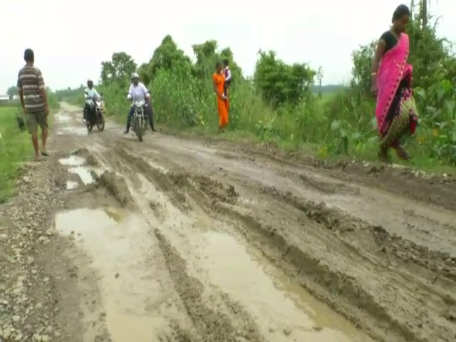 Very Poor condition of bridge at Moran