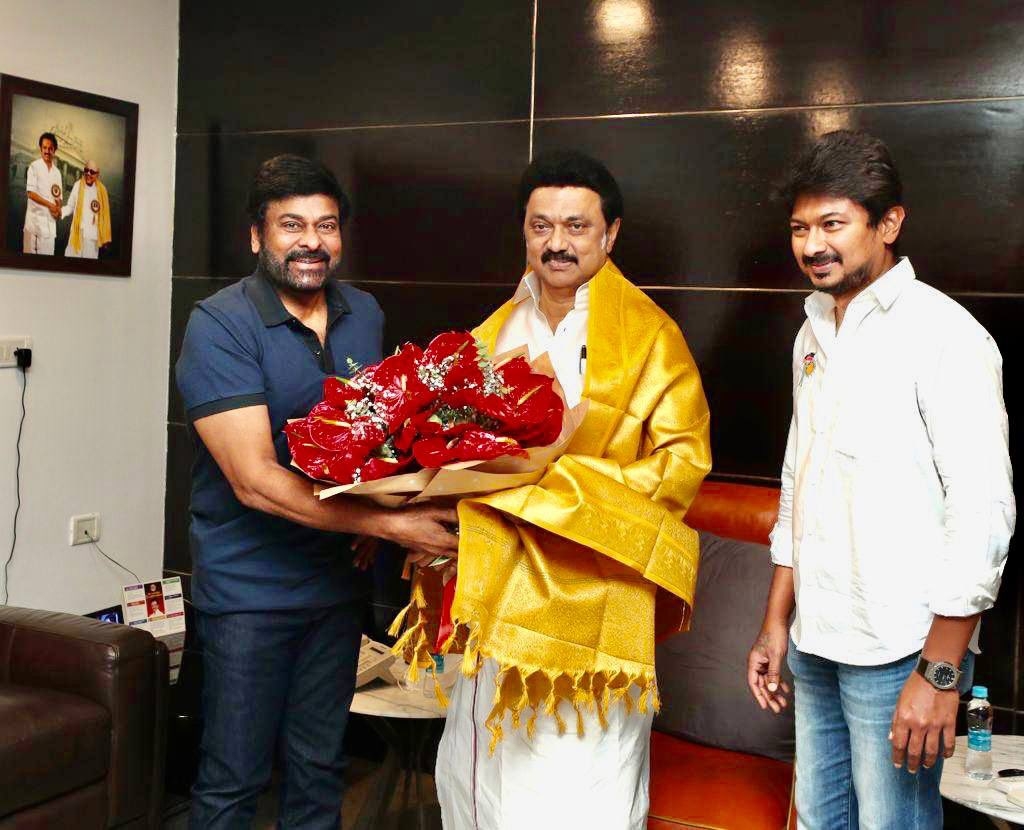 Chiranjeevi meets Tamilnadu CM Stalin