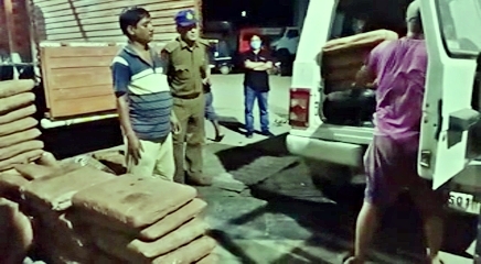 Large quantity of ganja seized at Rangpur in Silchar