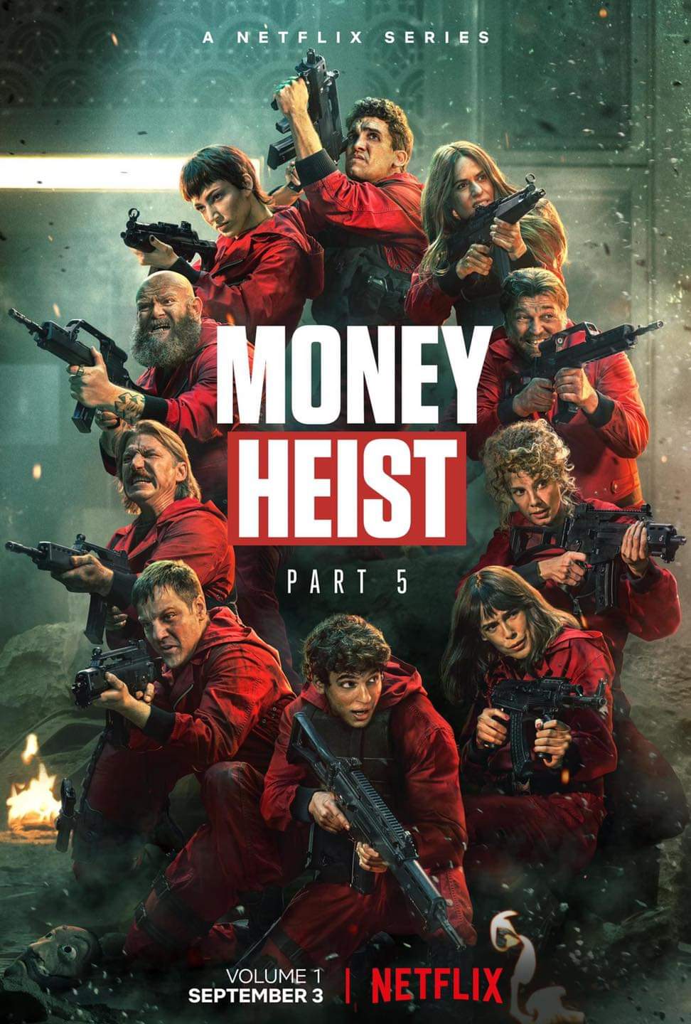 money heist 5 season vol 1